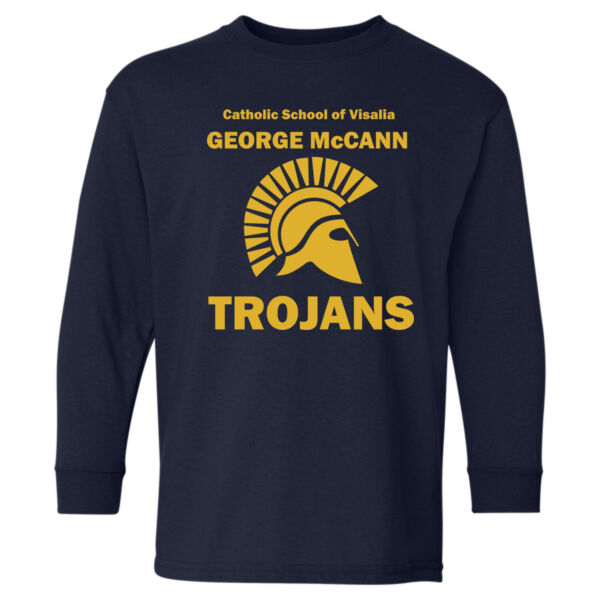 Gildan 5400B Youth Heavy Cotton Long Sleeve Thumbnail