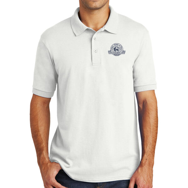 Adult Port & Company Core Blend Jersey Knit Polo Thumbnail